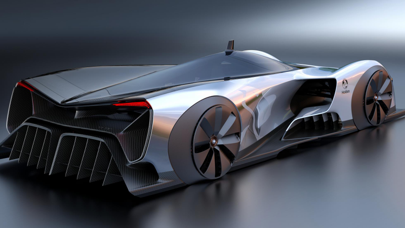 Illustration for article titled The Holden Time Attack Concept Racer Is a 1,340 HP Cry for Help